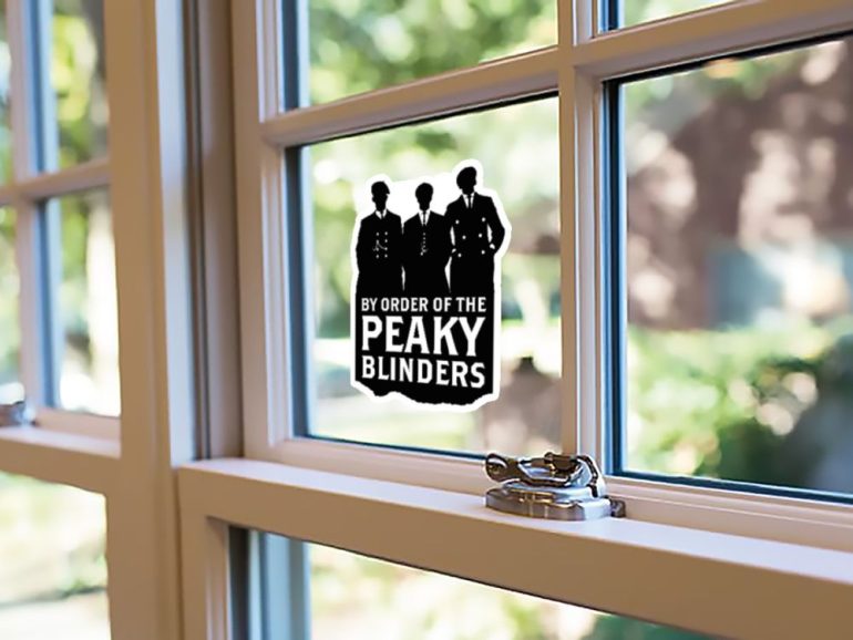 Peaky Order 4 stiker za laptop
