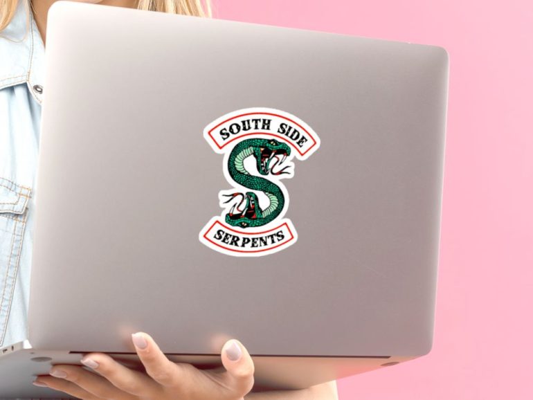 Riverdale Serpents 1 stiker za laptop