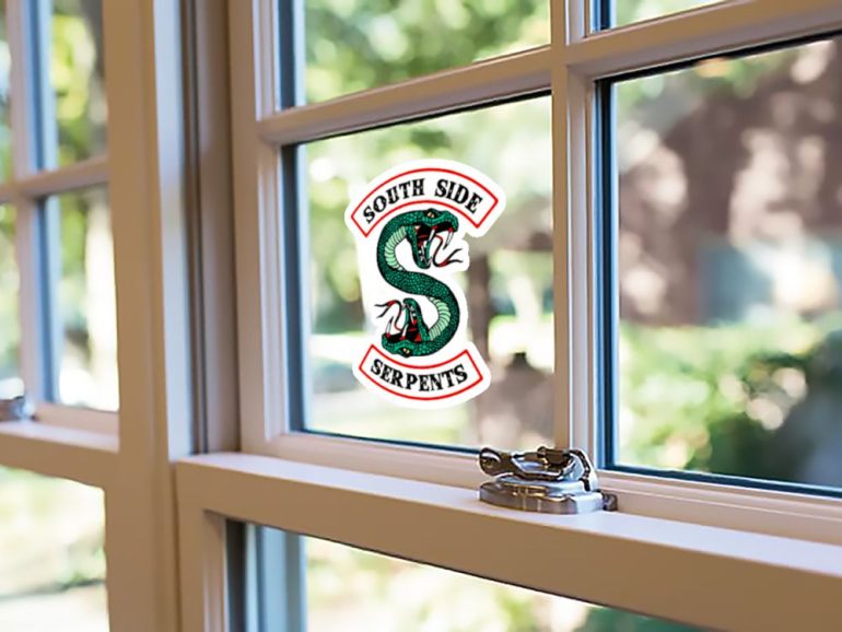 Riverdale Serpents 4 stiker za laptop