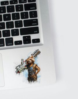 Rocket Racoon 3 stiker za laptop