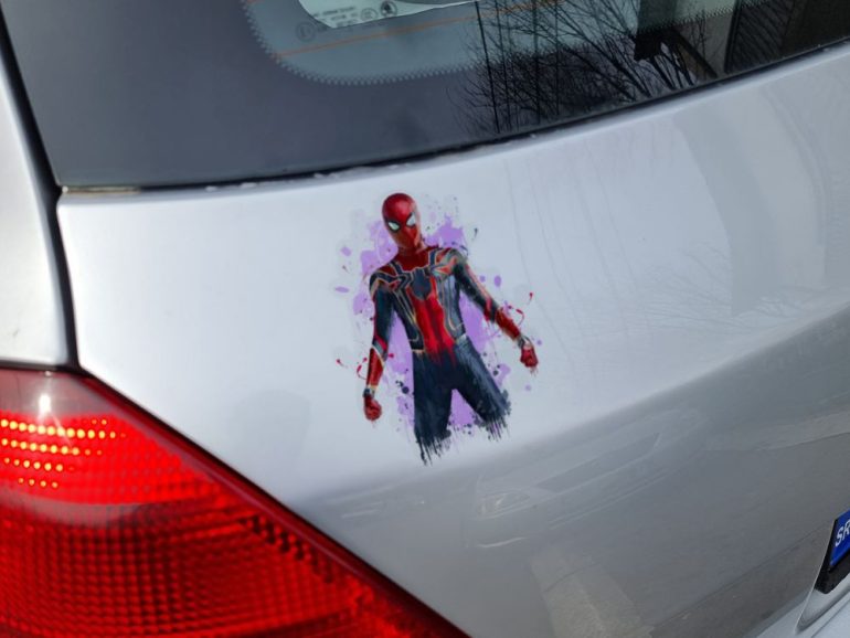 Spiderman 2 stiker za laptop