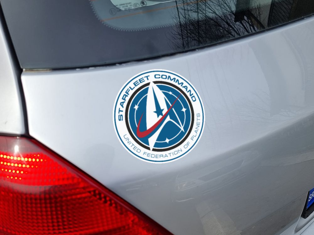 Star Trek Starfleet 2 stiker za laptop Star Trek Starfleet 2 stiker za laptop