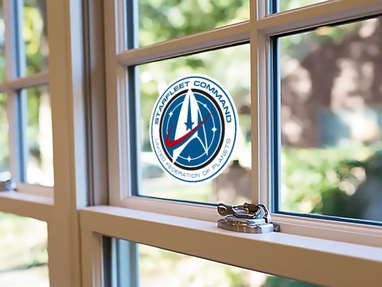 Star Trek Starfleet 4 stiker za laptop