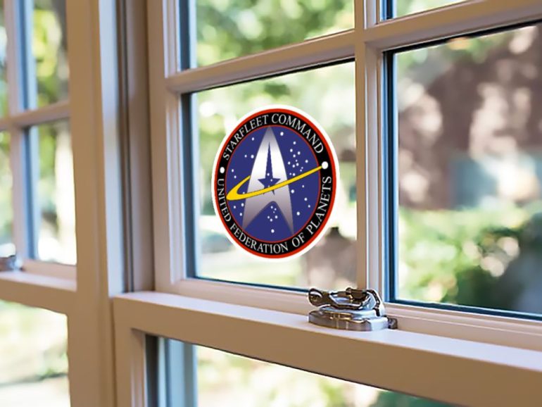 Star Trek Starfleet Command 4 stiker za laptop