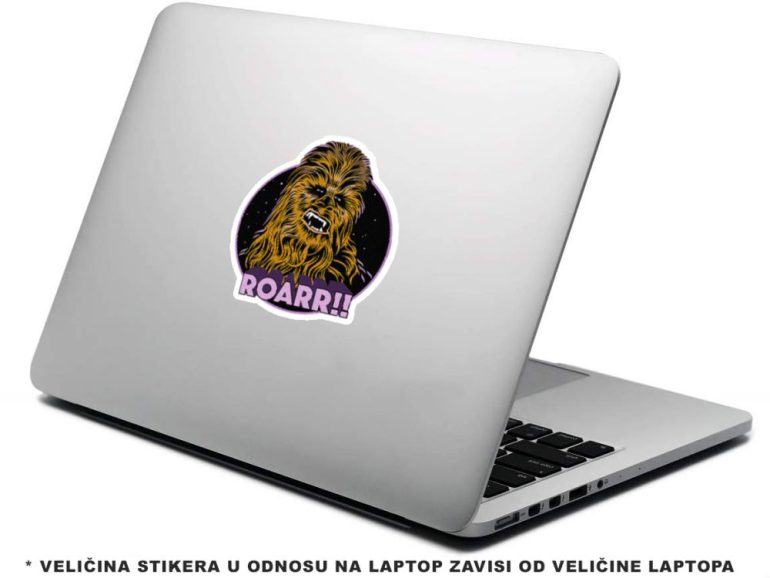 Star Wars Chewbacca 5 stiker za laptop