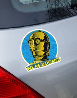 Star Wars Doomed 2 stiker za laptop