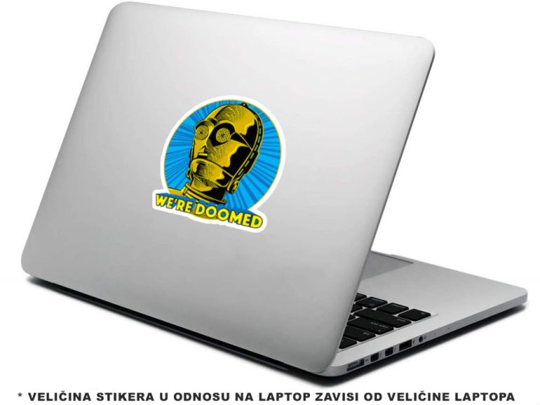 Star Wars Doomed 5 stiker za laptop