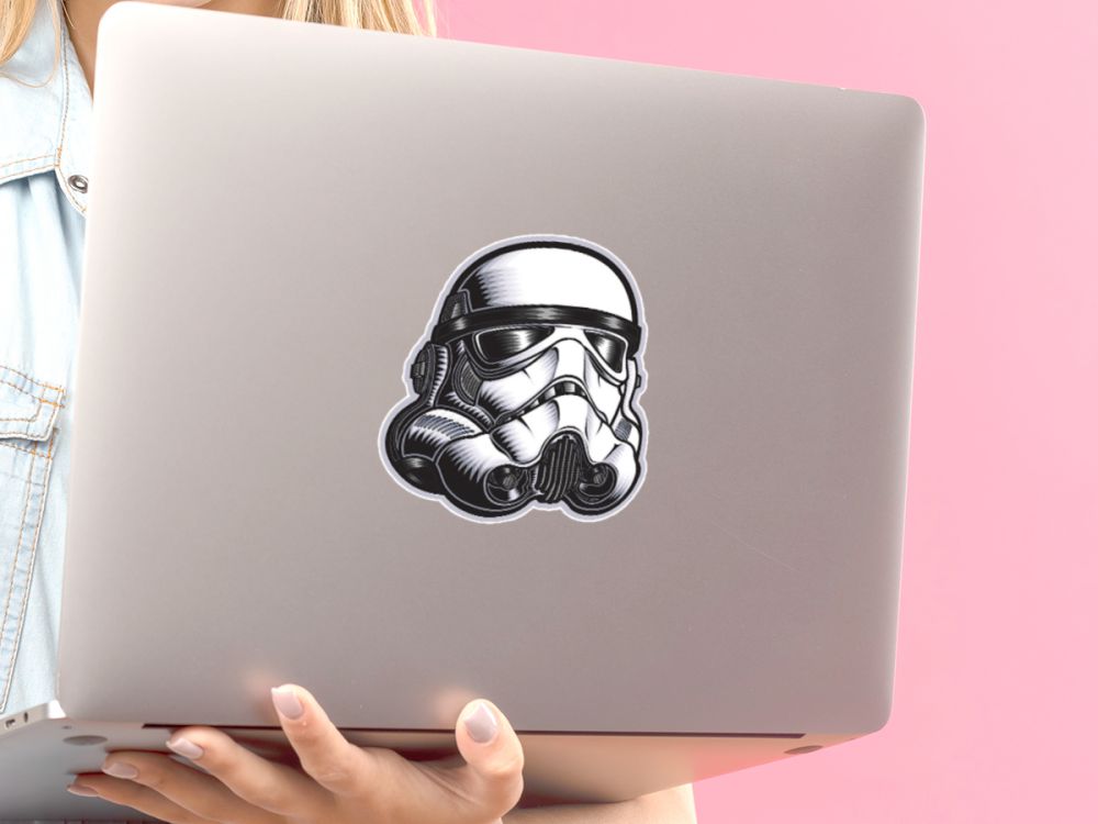 Star Wars Trooper 1 stiker za laptop Star Wars Trooper 1 stiker za laptop