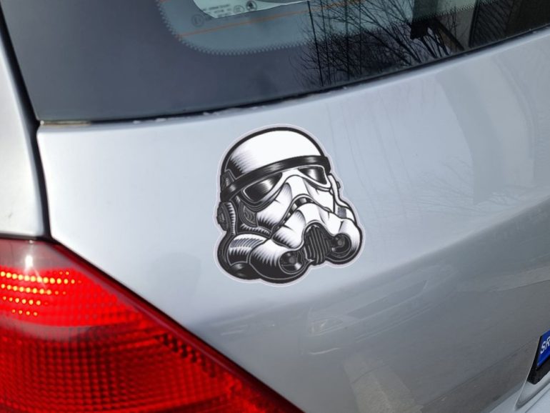 Star Wars Trooper 2 stiker za laptop