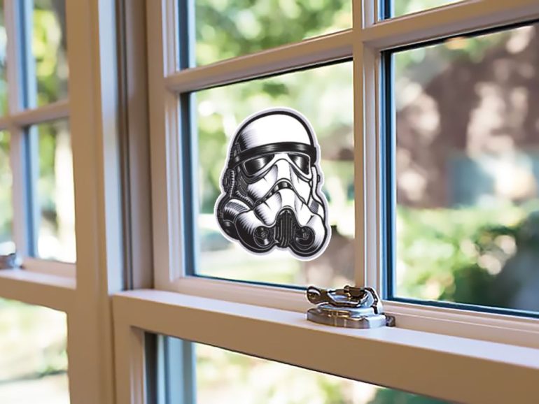 Star Wars Trooper 4 stiker za laptop