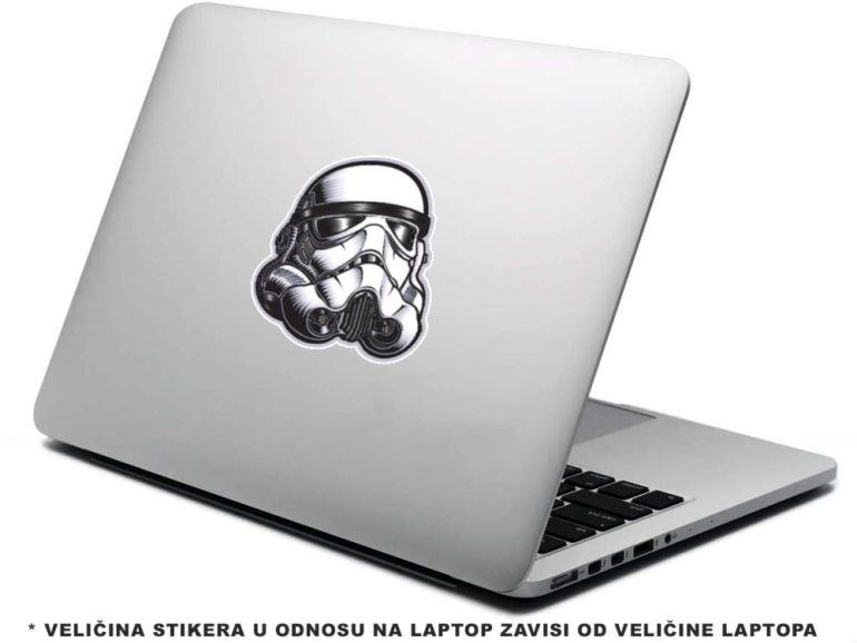 Star Wars Trooper 5 stiker za laptop