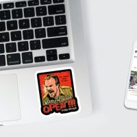 Stranger Things Door 3 stiker za laptop
