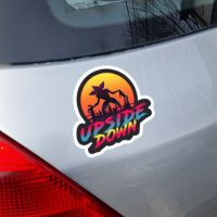 Stranger Things Upside Down 2 stiker za laptop