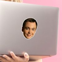 TBBT Sheldon 1 stiker za laptop