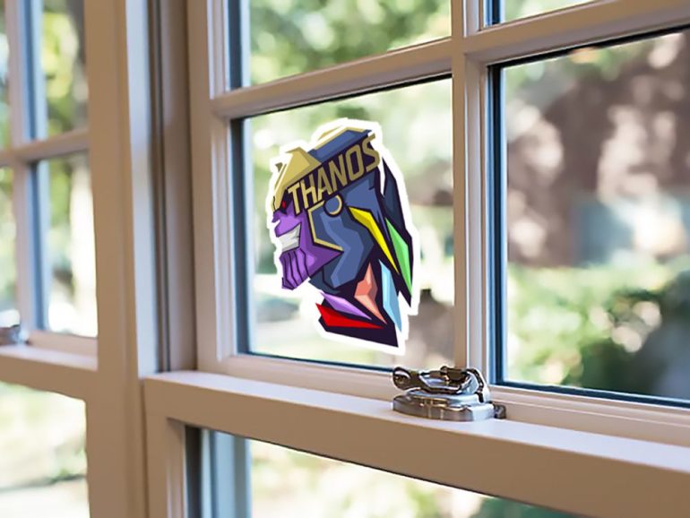 Thanos 4 stiker za laptop