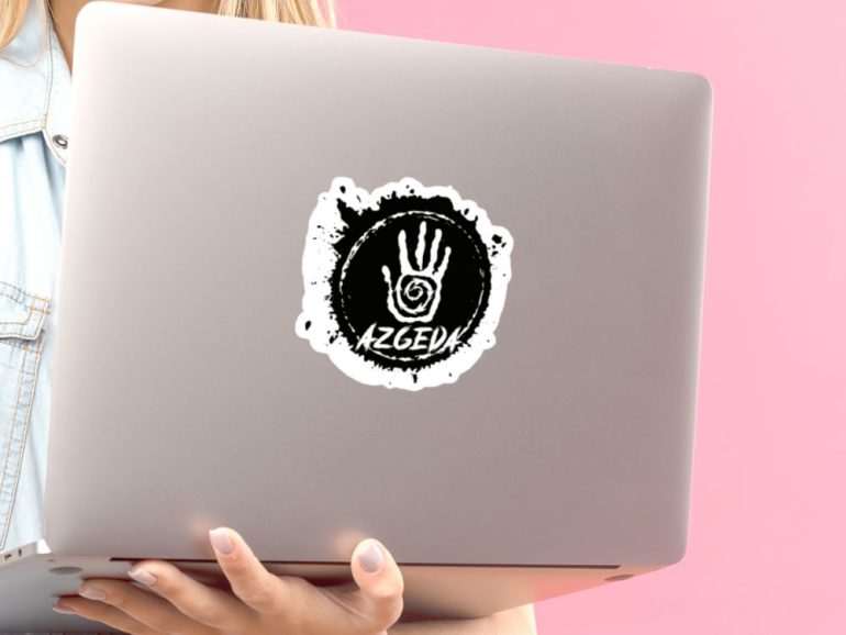 The 100 Azgeda 1 stiker za laptop