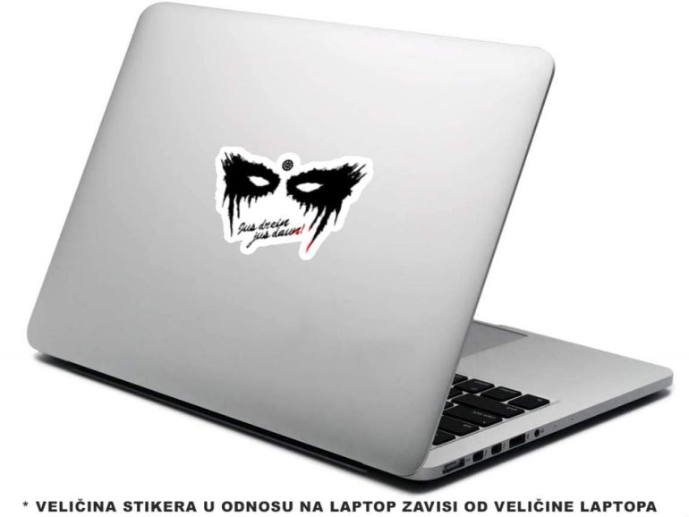 The 100 Jus Drain 5 stiker za laptop