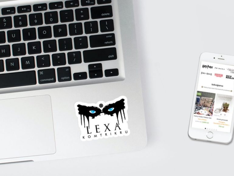 The 100 Lexa 3 stiker za laptop