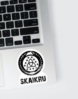 The 100 Skaikru 3 stiker za laptop