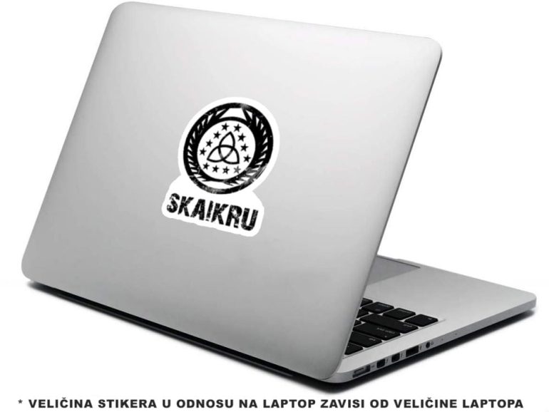 The 100 Skaikru 5 stiker za laptop