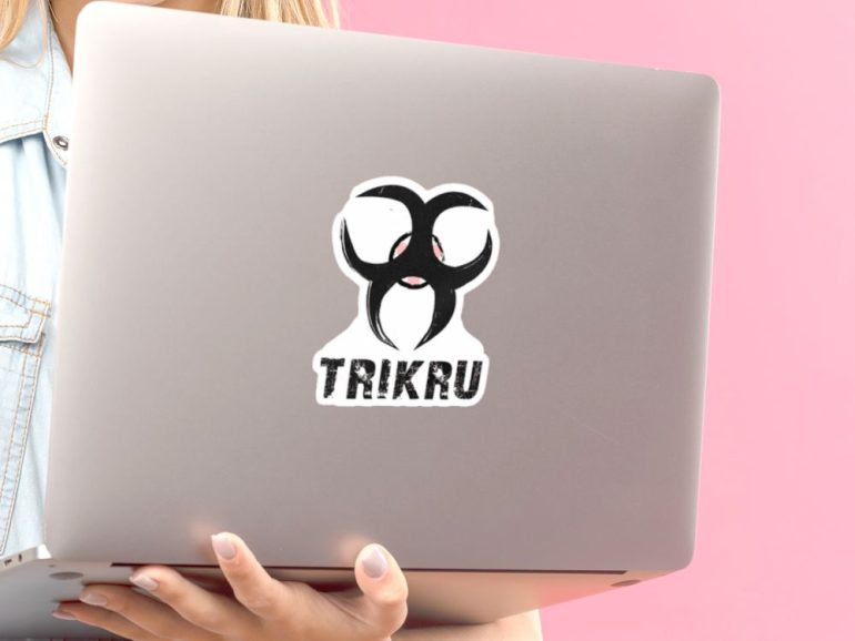 The 100 Trikru 1 stiker za laptop