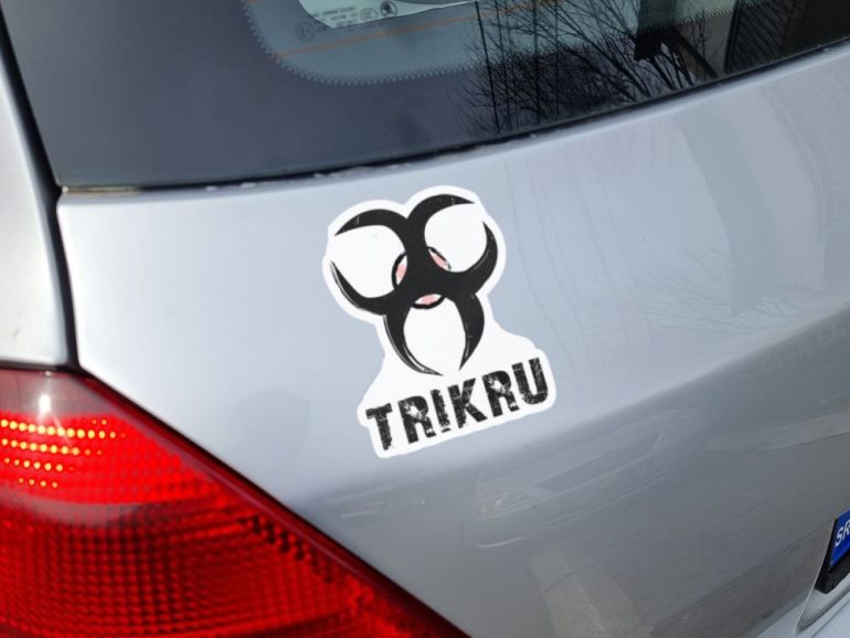 The 100 Trikru 2 stiker za laptop