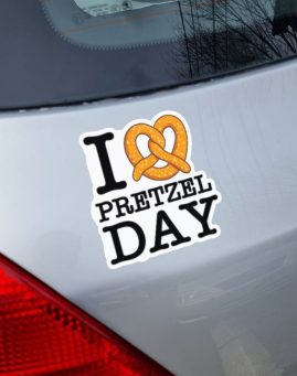 The Office Pretzel 2 stiker za laptop