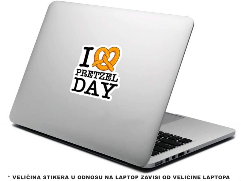 The Office Pretzel 5 stiker za laptop