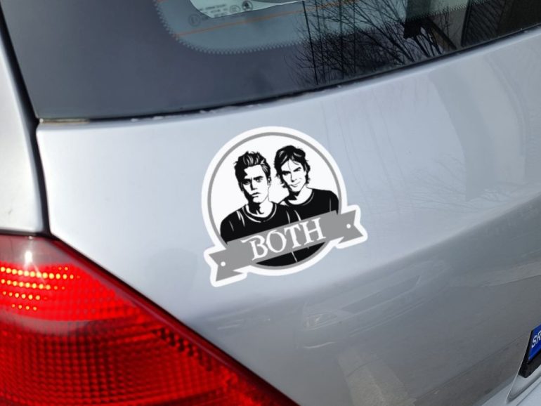 Vampire Diaries Both 2 stiker za laptop