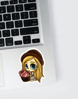 Vampire Diaries Caroline 3 stiker za laptop
