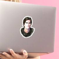 Vampire Diaries Damon 1 stiker za laptop
