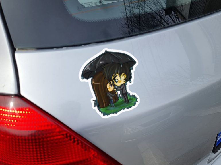 Vampire Diaries Kisobran 2 stiker za laptop