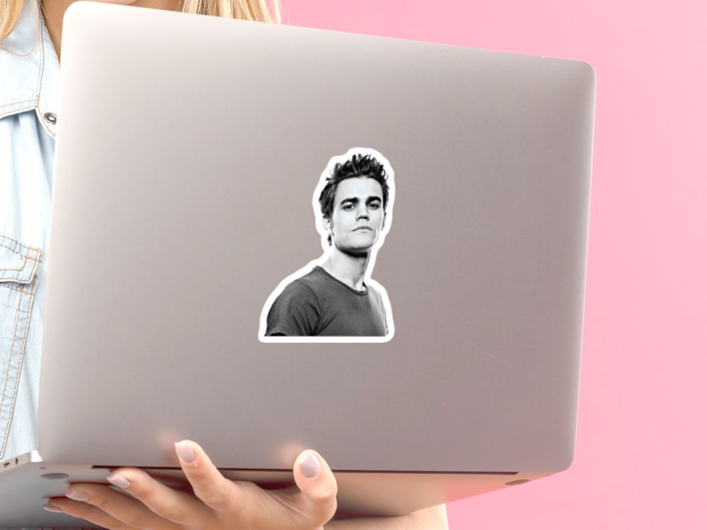 Vampire Diaries Stefan Foto 1 stiker za laptop Vampire Diaries Stefan Foto 1 stiker za laptop