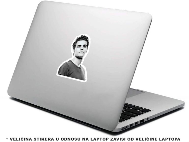 Vampire Diaries Stefan Foto 5 stiker za laptop
