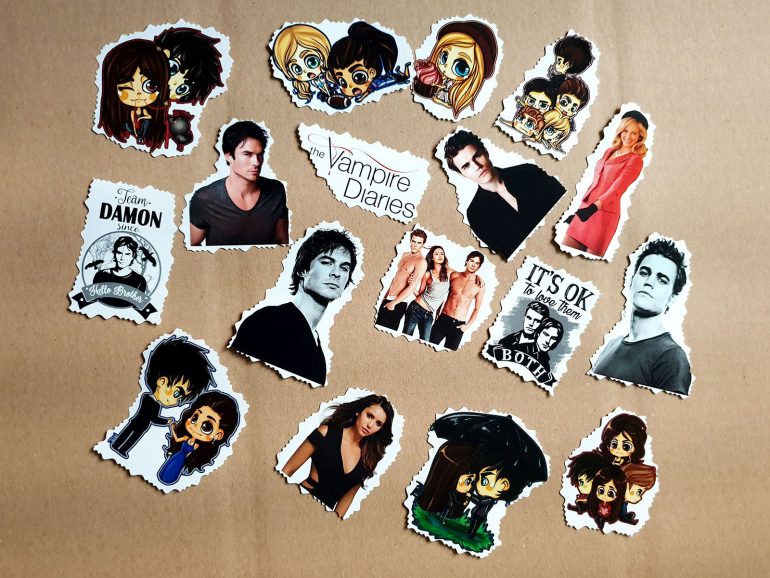 Vampire Diaries Stiker Pak 2