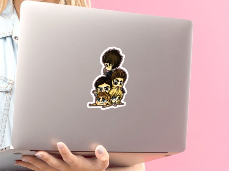Vampire Diaries Svi 1 stiker za laptop