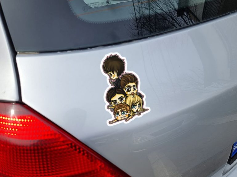 Vampire Diaries Svi 2 stiker za laptop