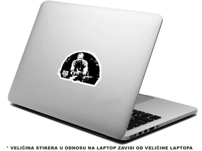 Walking Dead Merle 5 stiker za laptop