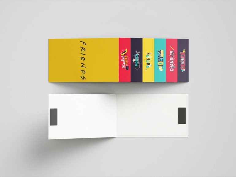 Friends 3 Friends Bookmarker Obelezivac