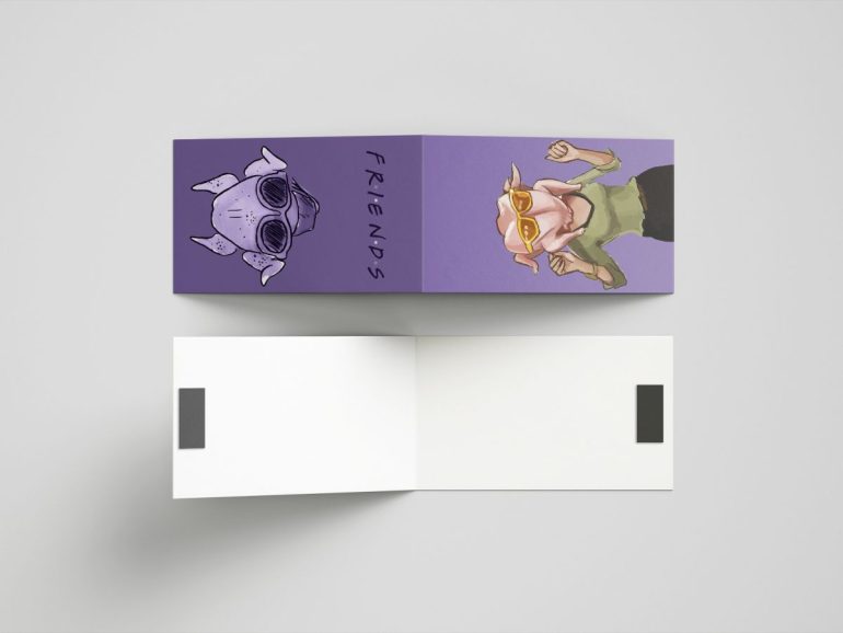 Friends Monica 3 Friends Bookmarker Obelezivac