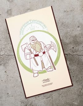 Gimli Gospodar Prstenova Bookmarker