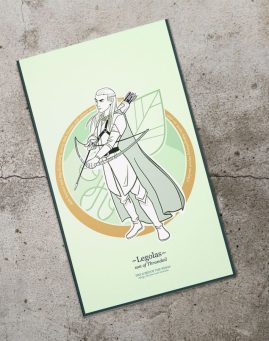 Legolas Gospodar Prstenova Bookmarker