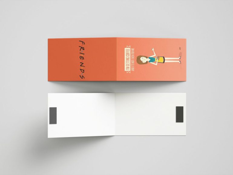 Rachel 3 Friends Bookmarker Obelezivac