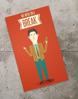 Ross 1 Friends Bookmarker Obelezivac