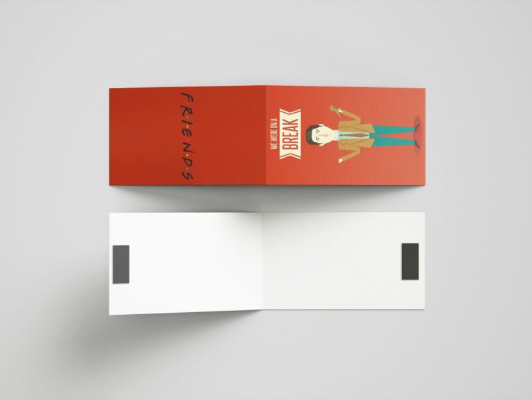 Ross 3 Friends Bookmarker Obelezivac