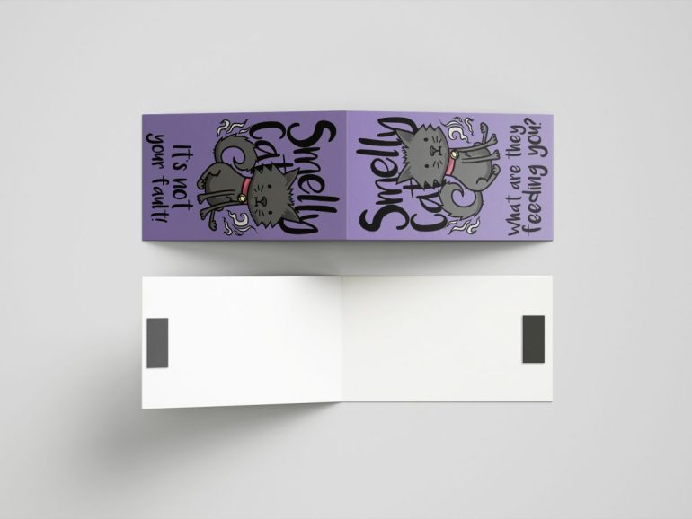 Smelly Cat 3 Friends Bookmarker Obelezivac