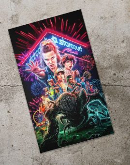 Stranger Starcourt 1 Stranger Things Bookmarker Obelezivac