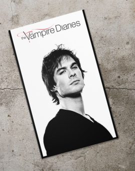 Team Damon 1 Vampirski Dnevnici Bookmarker Obelezivac