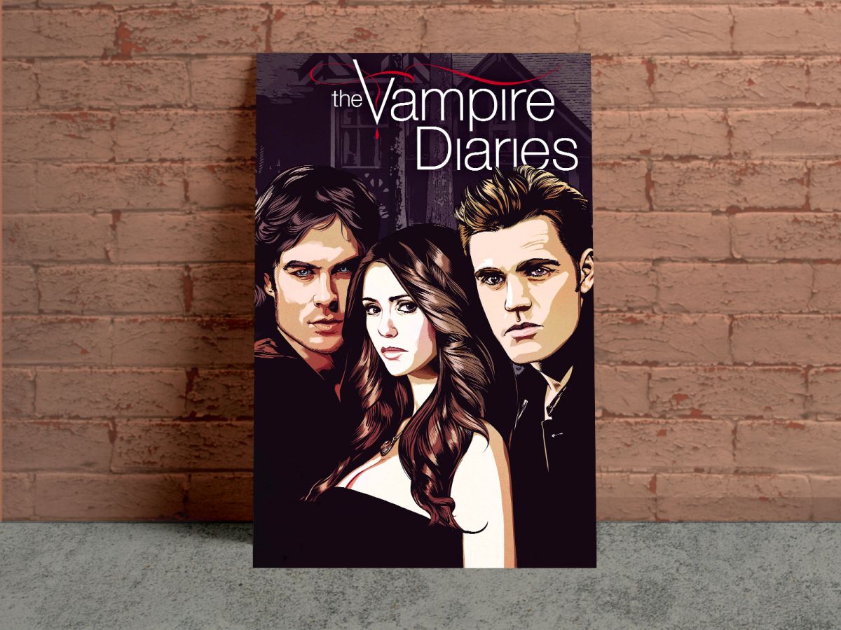 Vampire Diaries Comic poster Vampire Diaries Comic poster