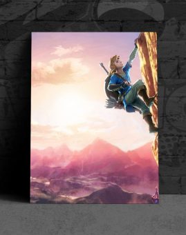 Legend of Zelda 2 Poster